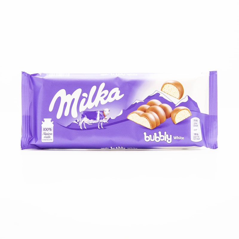 MILKA BUBBLE WH CHOC