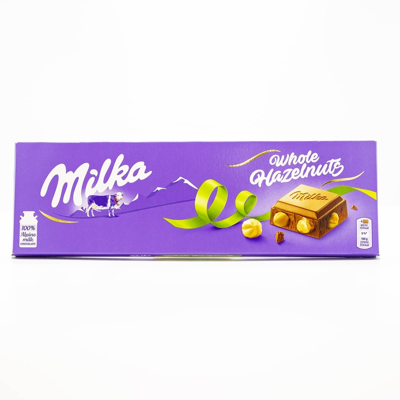 MILKA CHOC WH NUTS
