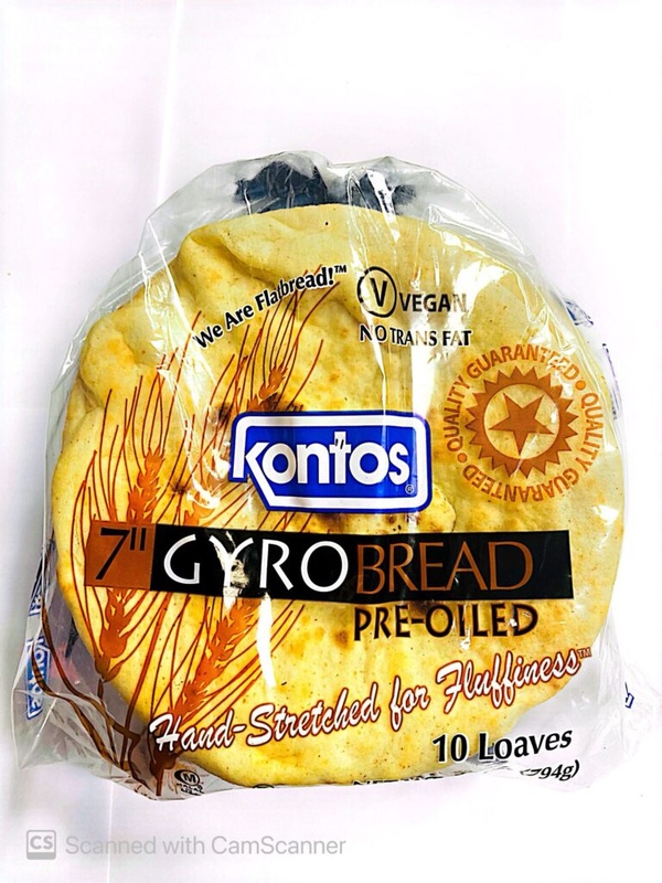 GYRO BREAD 10PC