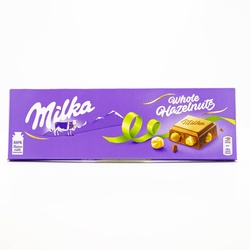 MILKA CHOC WH NUTS