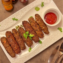 STEAK AND KABAB 8 OZ