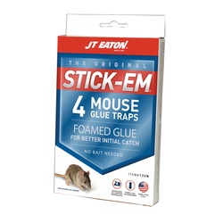 4 MOUSE GLUE TRAPS