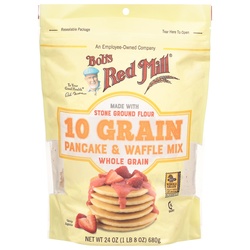 10 GRAIN PANCAKE N WAFFLE MIX 24OZ