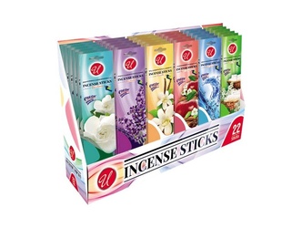 ASSORTED INCENSE STICKS PACK 22 STICKS