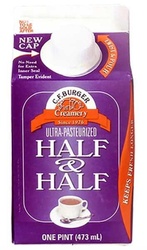 C.F  HALF AND HALF 473 ML