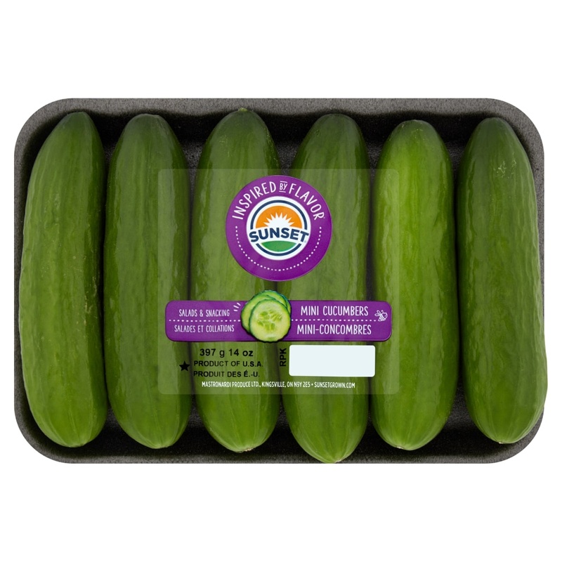 GOURMET CUCUMBERS 12 OZ
