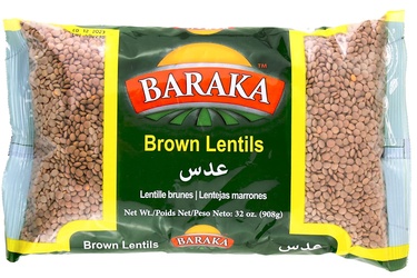 BROWN  LENTILS  908  G