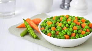 Peas and carrots