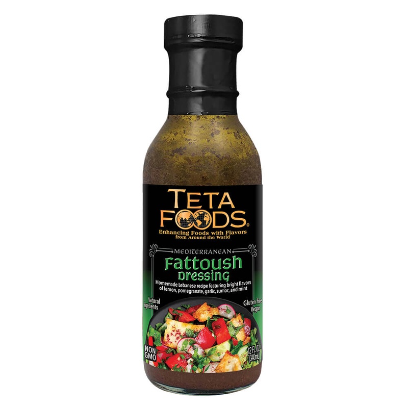FATTOUSH DRESSING 12 FL OZ.