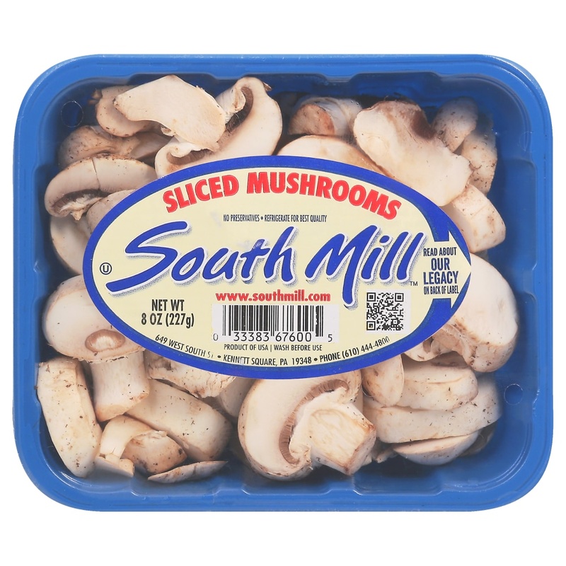 SLICED MUSHROOM  8 OZ  EACH