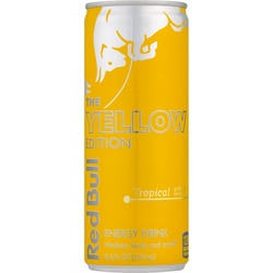 RED BULL YELLOW ENERGY DRINK