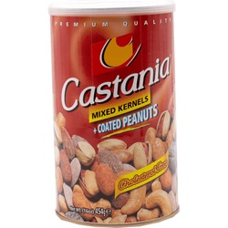 CASTANIA MIXED KERNELS COATED PEANUTS 45
