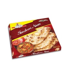 Tandoori Plain Naan 15 oz